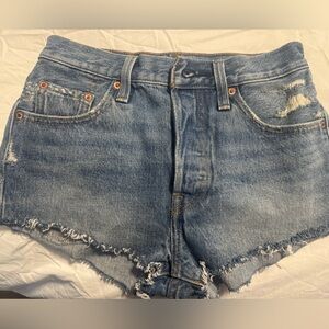 Levi's Light Blue Denim Jeans with Brown Patch